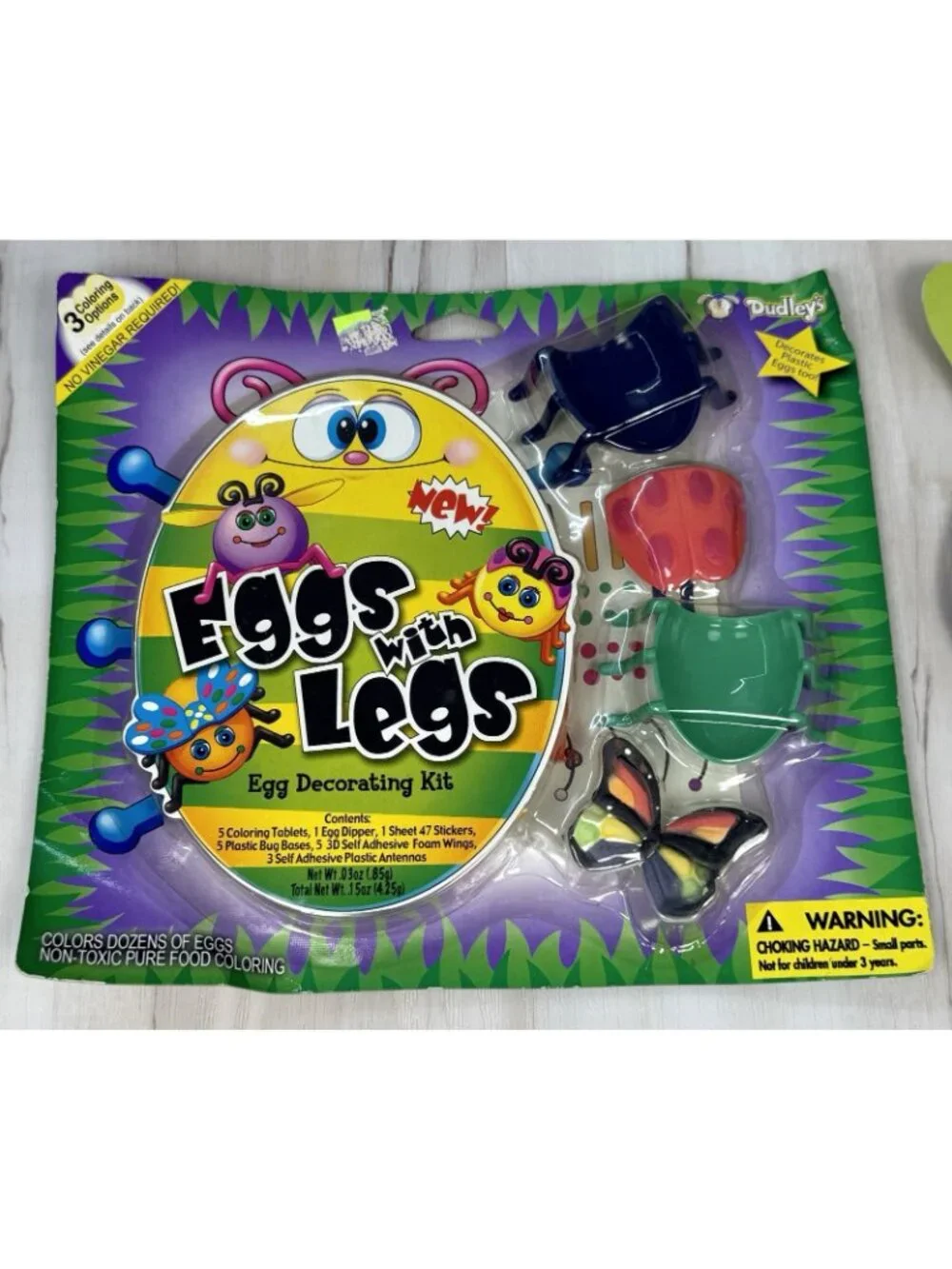 VTG 2004-2005 EASTER EGG DECORATING KITS Hello Kitty Dip & Dress Eggs w/ Legs